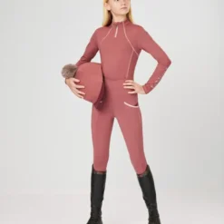 LeMieux Young Rider Pull On Riding Tights - Orchid -Equestrian Related YgeNMl3Q