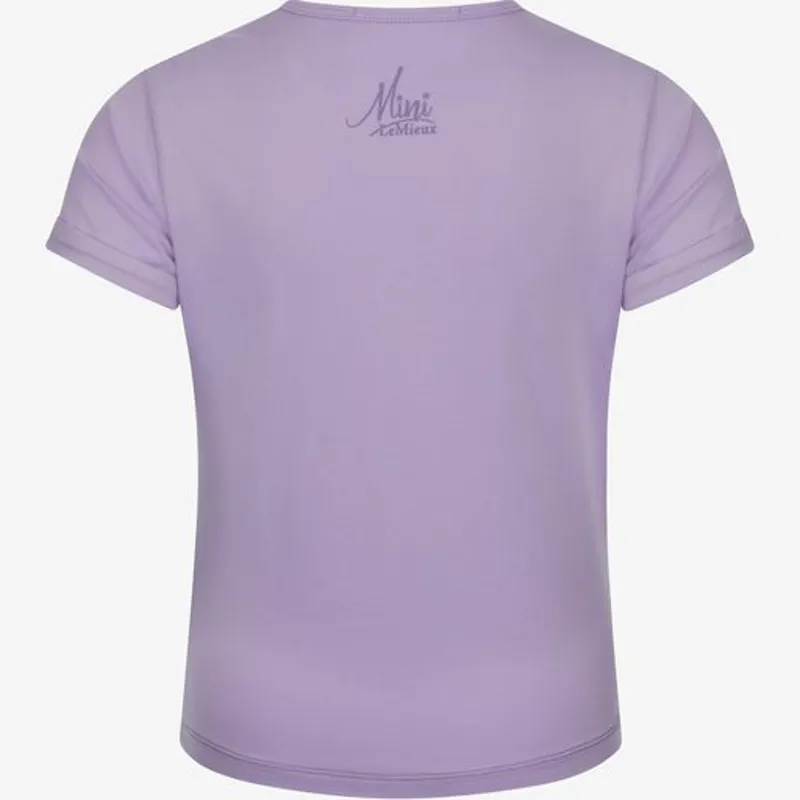 LeMieux Mini Lexi T-Shirt Wisteria 5 LeMieux Mini Lexi T-Shirt Wisteria - Image 3