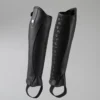 Premier Equine Actio Leather Half Chaps Black -Equestrian Related actio leather half chaps black