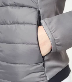 Premier Equine Arion Junior Unisex Riding Jacket With Hood Anthracite -Equestrian Related arion junior mid layer anthracite 6