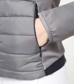 Premier Equine Arion Ladies Riding Jacket With Hood Anthracite 13 Premier Equine Arion Ladies Riding Jacket With Hood Anthracite -Equestrian Related arion ladies mid layer jacket anthracite 6