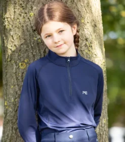 Premier Equine Artax Junior Unisex Base Layer Navy 10 Premier Equine Artax Junior Unisex Base Layer Navy -Equestrian Related artax junior base layer navy 2
