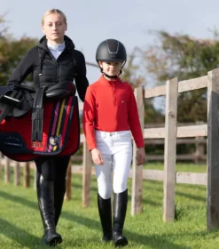 Premier Equine Artax Junior Unisex Base Layer Red 10 Premier Equine Artax Junior Unisex Base Layer Red -Equestrian Related artax junior base layer red 2