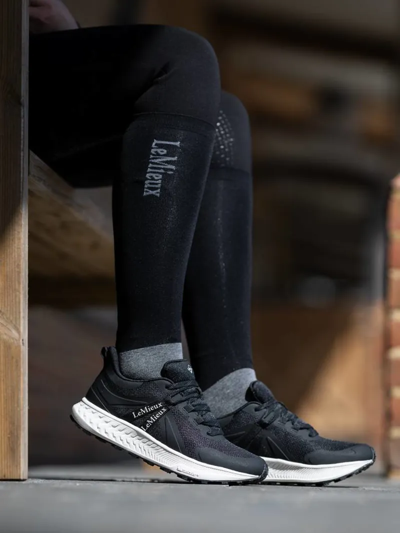 LeMieux Trax Waterproof Trainer - Black 11 LeMieux Trax Waterproof Trainer - Black - Image 9