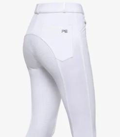 Premier Equine Brava Girls Full Seat Gel Riding Breeches White -Equestrian Related brava girls full seat get riding breeches white