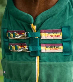 Premier Equine Buster Fleece Cooler Rug - Continental Edition Green 10 Premier Equine Buster Fleece Cooler Rug - Continental Edition Green -Equestrian Related buster fleece cooler continental green 3