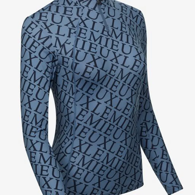 LeMieux Fleur Base Layer Denim 5 LeMieux Fleur Base Layer Denim - Image 3