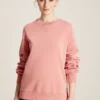 Joules Women's Amina Crew Neck Sweatshirt - Soft Pink -Equestrian Related cdn.joules 108
