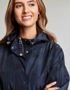 Joules Tenby Packaway Raincoat - French Navy Camo 9 Joules Tenby Packaway Raincoat - French Navy Camo -Equestrian Related cdn.joules 19