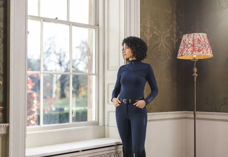 LeMieux Liberte Baselayer Navy 11 LeMieux Liberte Baselayer Navy - Image 9