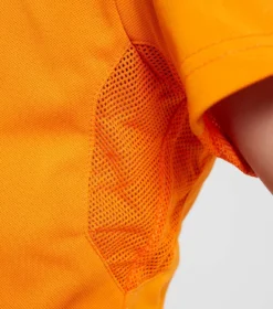 Premier Equine Cisco Junior Unisex Polo Shirt Orange -Equestrian Related cisco polo shirt orange 5