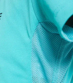 Premier Equine Cisco Junior Unisex Polo Shirt Turquoise -Equestrian Related cisco polo shirt turquoise 5