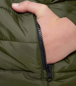 Premier Equine Dante Junior Unisex Gilet Olive -Equestrian Related dante junior gilet green 6