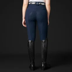 Mountain Horse Diana Silicone Full Seat Breeches Navy -Equestrian Related diana navy back BLANK copy