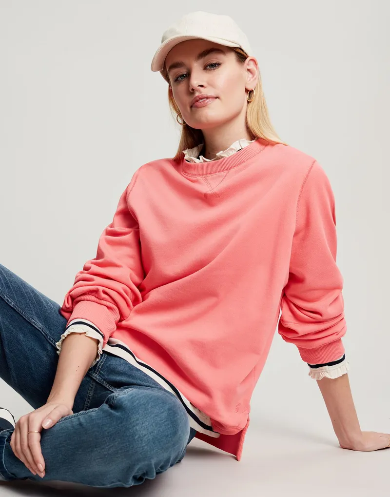 Joules Amina Sweatshirt - Coral 7 Joules Amina Sweatshirt - Coral - Image 5