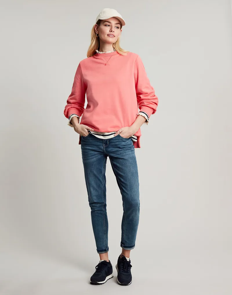 Joules Amina Sweatshirt - Coral 8 Joules Amina Sweatshirt - Coral - Image 6