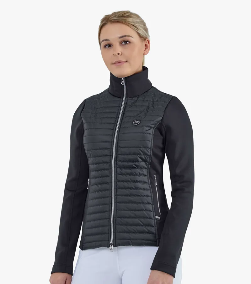 Premier Equine Elena Ladies Hybrid Technical Riding Jacket Black 4 Premier Equine Elena Ladies Hybrid Technical Riding Jacket Black - Image 2