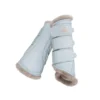 Eskadron Platinum Faux Leather Faux Fur Tendon Boots - Powder Blue -Equestrian Related esk 555039 853 310 f