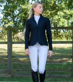 Premier Equine Finio Ladies Competition Show Jacket Black -Equestrian Related finio competition jacket black 2