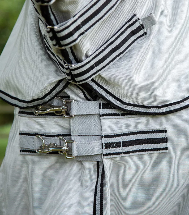 Premier Equine Fly Lite Bug Rug Silver 5 Premier Equine Fly Lite Bug Rug Silver - Image 3