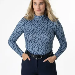 LeMieux Fleur Base Layer Denim 11 LeMieux Fleur Base Layer Denim -Equestrian Related g2Jz33fM