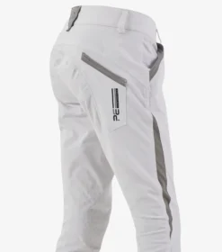 Premier Equine Gando Boys Gel Knee Riding Breeches White -Equestrian Related gando boys gel knee riding breeches white