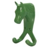 Perry Equestrian Horse Head Double Stable/Wall Hook In Green 2 Perry Equestrian Horse Head Double Stable/Wall Hook In Green -Equestrian Related green 56
