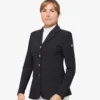 Premier Equine Hagen Ladies Competition Jacket Black 1 Premier Equine Hagen Ladies Competition Jacket Black -Equestrian Related hagen competition jacket black 1 2