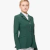 Premier Equine Hagen Ladies Competition Jacket Green -Equestrian Related hagen competition jacket green 1