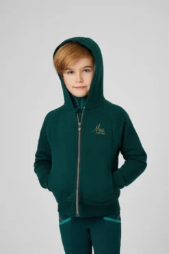 LeMieux Mini Sherpa Lined Lily Hoodie Spruce -Equestrian Related i65 dA J