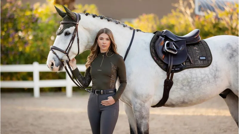 LeMieux Adour EuroJump Square Oak 6 LeMieux Adour EuroJump Square Oak - Image 4