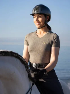 LeMieux Earth T-Shirt Moss -Equestrian Related it02375 lifestyle eartht shirt moss 1 copy