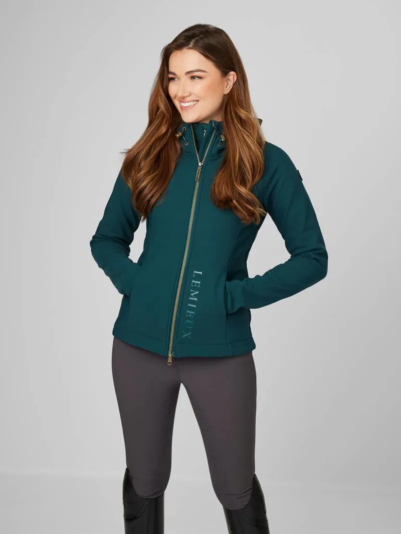 LeMieux Charlotte Soft Shell Jacket Spruce 3 LeMieux Charlotte Soft Shell Jacket Spruce
