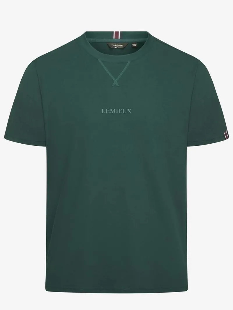LeMieux Mens LeMieux T-Shirt Spruce 4 LeMieux Mens LeMieux T-Shirt Spruce - Image 2