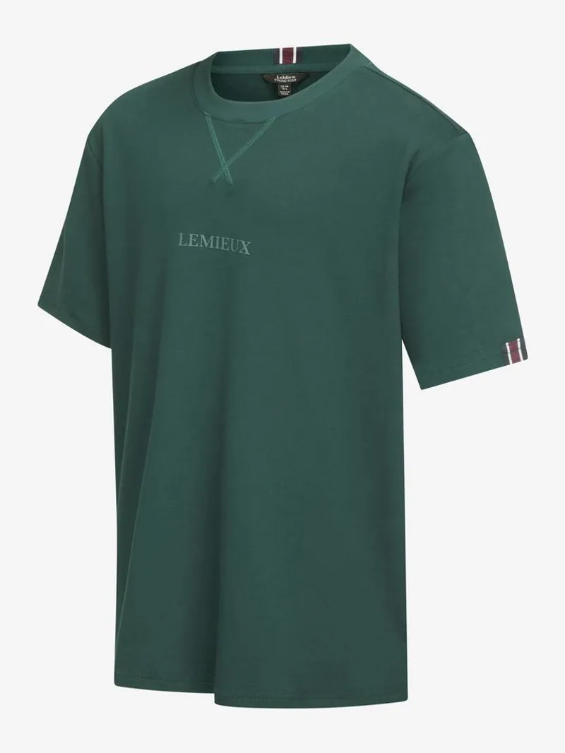 LeMieux Elite Young Mens LeMieux T-Shirt Spruce 5 LeMieux Elite Young Mens LeMieux T-Shirt Spruce - Image 3