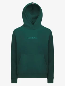 LeMieux Mens LeMieux Hoodie Spruce -Equestrian Related it03396 product lemieuxmenshoodie spruce 1 copy