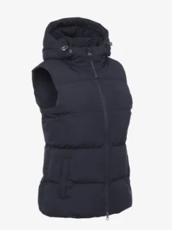 LeMieux Kenza Puffer Gilet Navy -Equestrian Related it03573 product kenzapuffergilet navy 3
