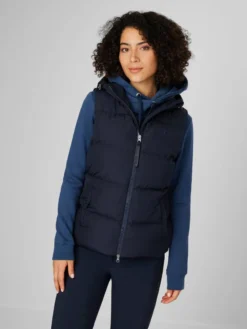 LeMieux Kenza Puffer Gilet Navy -Equestrian Related it03573 studio kenzapuffergilet navy 1 copy