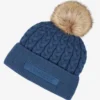 LeMieux Clara Cable Beanie Atlantic 2 LeMieux Clara Cable Beanie Atlantic -Equestrian Related it03630 product claracablebeanie atlantic 1 copy