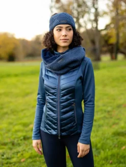 LeMieux Layla Snood Atlantic -Equestrian Related it03644 lifestyle laylaheadband atlantic 3 copy 1