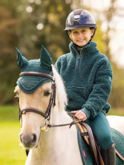 LeMieux Young Rider Tia Teddy Fleece Spruce 10 LeMieux Young Rider Tia Teddy Fleece Spruce -Equestrian Related it03662 lifestyle youngridertiateddyfleece spruce 2 copy