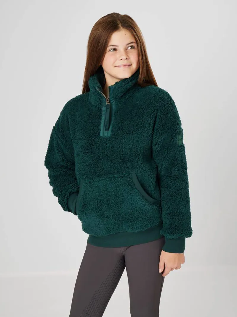 LeMieux Young Rider Tia Teddy Fleece Spruce 7 LeMieux Young Rider Tia Teddy Fleece Spruce - Image 5