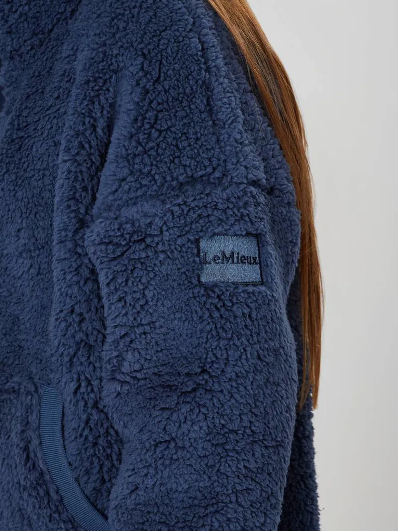 LeMieux Young Rider Tia Teddy Fleece Atlantic 7 LeMieux Young Rider Tia Teddy Fleece Atlantic - Image 5