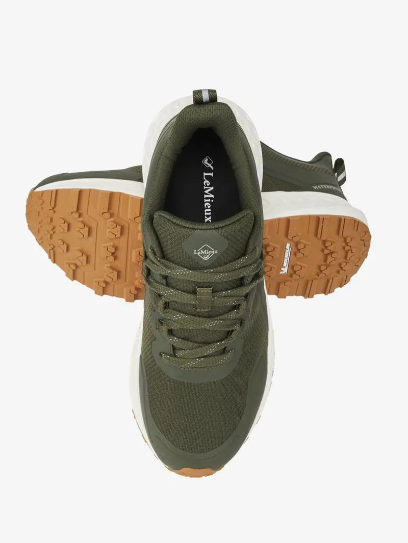 LeMieux Trax Waterproof Trainer - Khaki 5 LeMieux Trax Waterproof Trainer - Khaki - Image 3