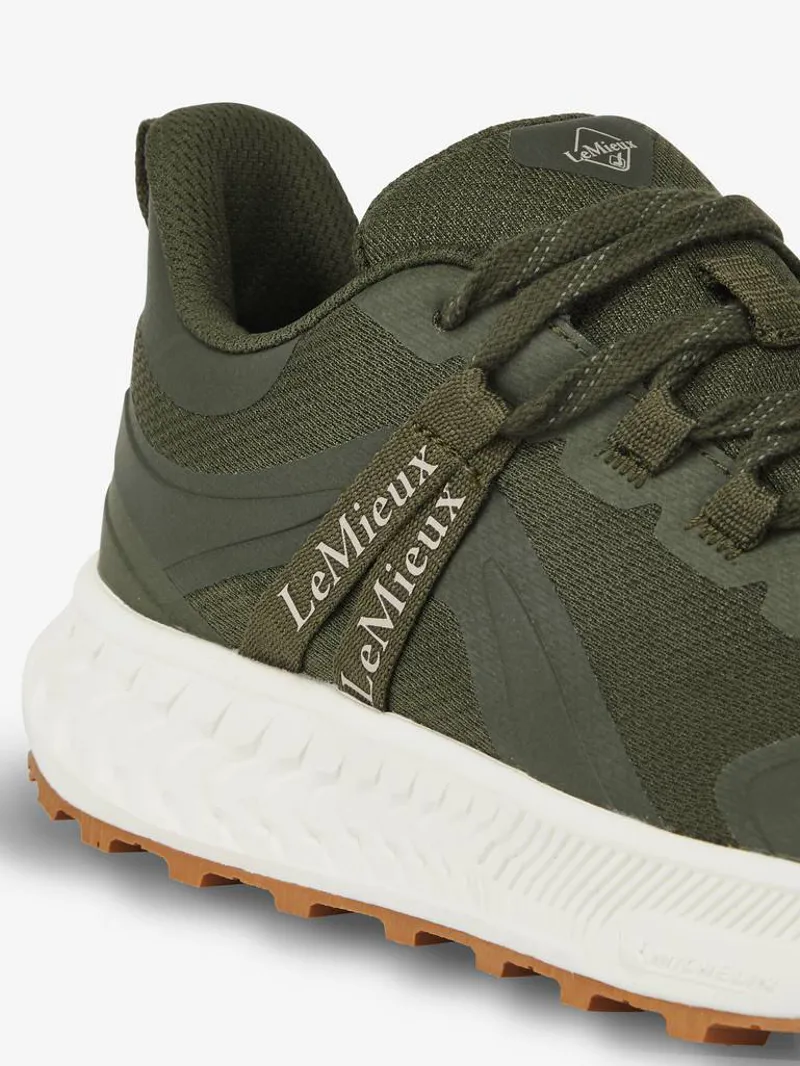 LeMieux Trax Waterproof Trainer - Khaki 7 LeMieux Trax Waterproof Trainer - Khaki - Image 5