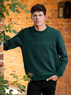 LeMieux Mens Elite Sweatshirt Spruce