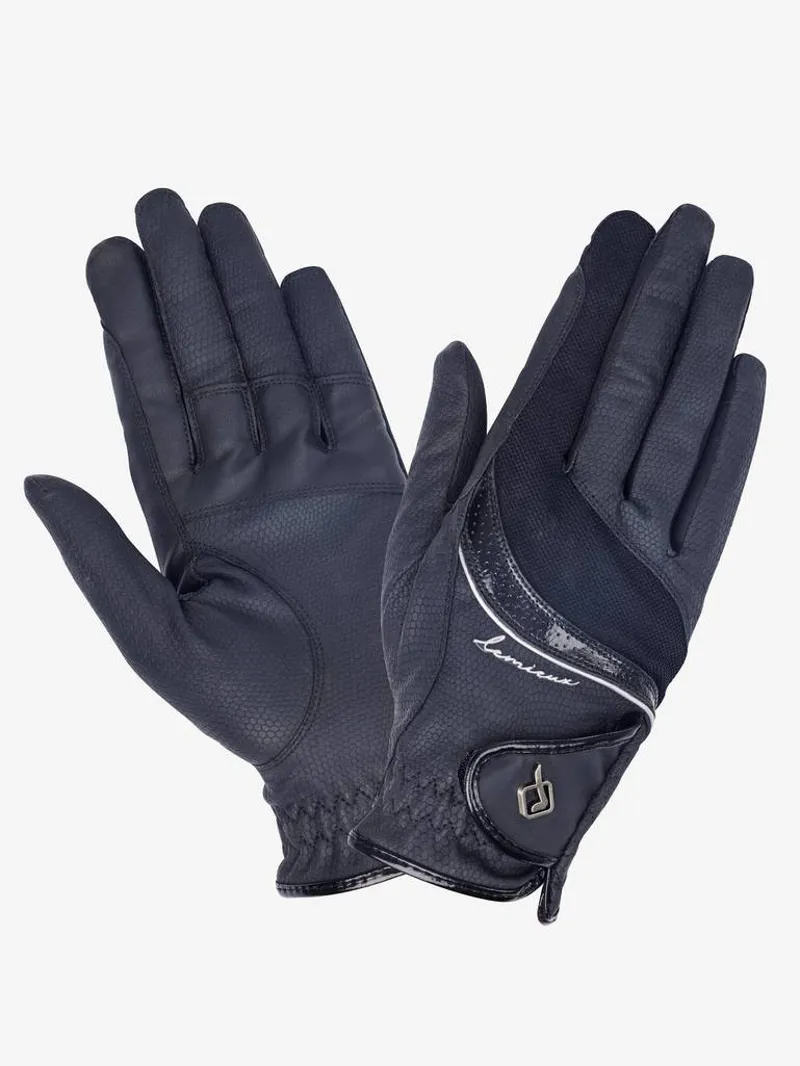 LeMieux Competition Gloves Navy 3 LeMieux Competition Gloves Navy