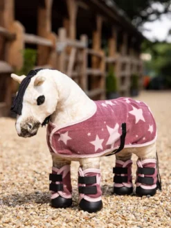 LeMieux Toy Pony Travel Rug - Orchid -Equestrian Related it03881 lifestyle toyponyfleecetravelbootsandtailguard orchid 1 1