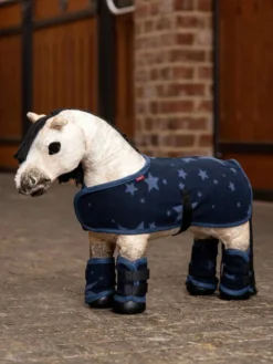 LeMieux Toy Pony Travel Rug Atlantic -Equestrian Related it03883 lifestyle toyponyfleecetravelrug atlantic 1 3