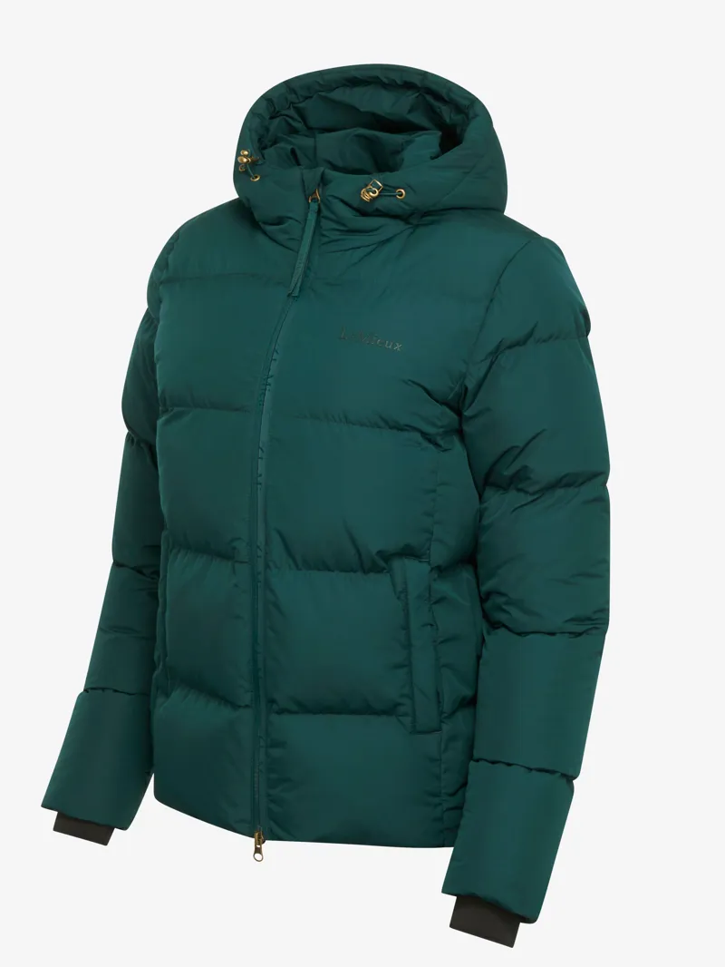 LeMieux Kenza Puffer Jacket Spruce 4 LeMieux Kenza Puffer Jacket Spruce - Image 2